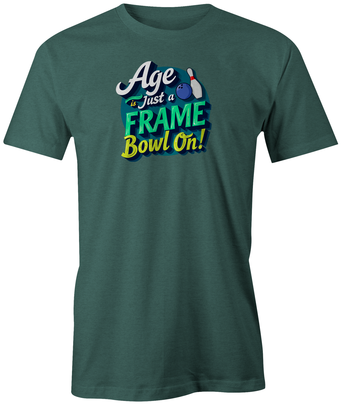 Age Is Just a Frame, Bowl On! - Amleto Monacelli | T-Shirt