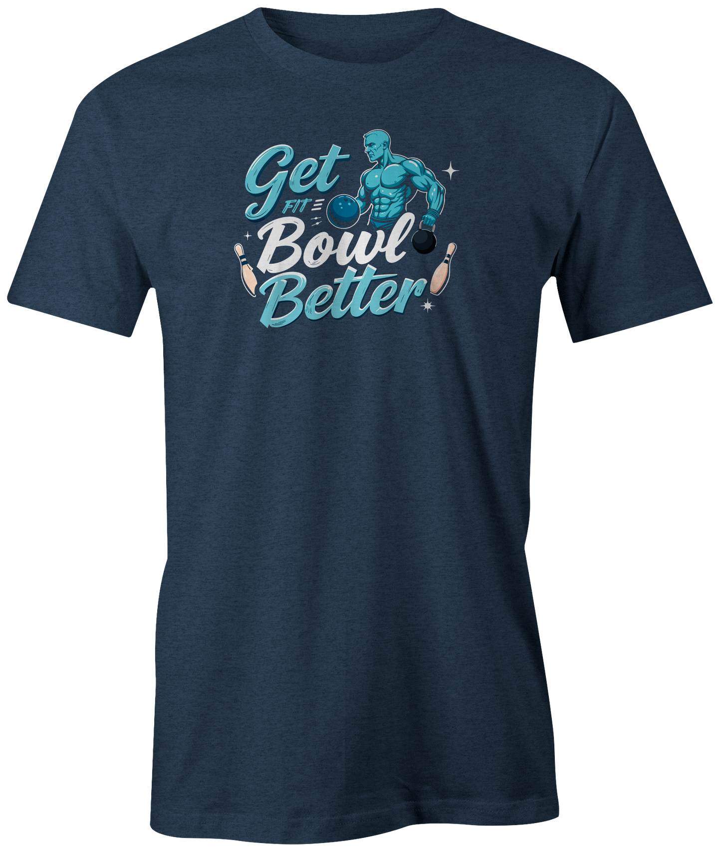 Get Fit, Bowl Better- Amleto Monacelli | T-Shirt