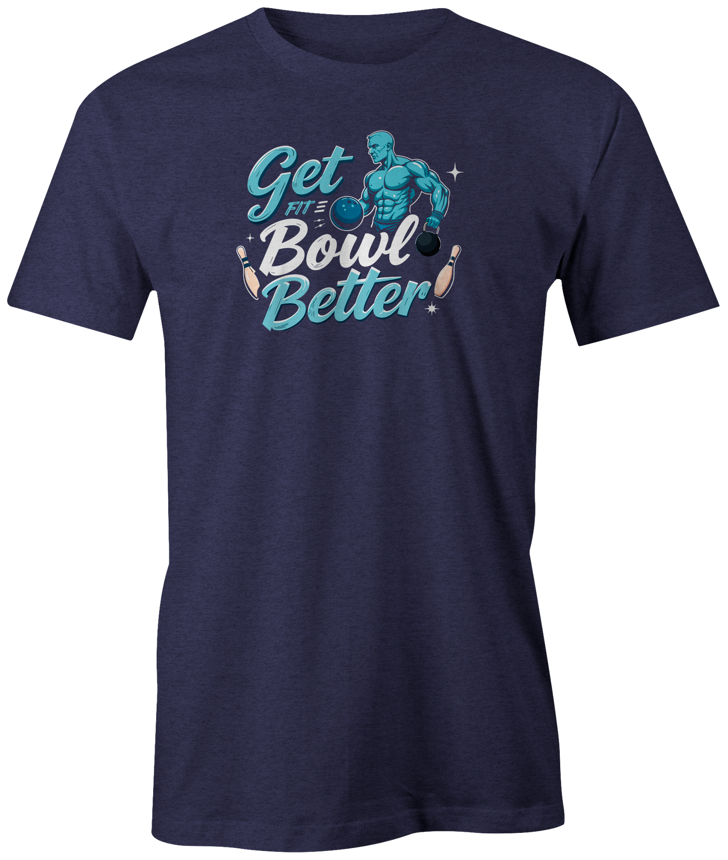 Get Fit, Bowl Better- Amleto Monacelli | T-Shirt