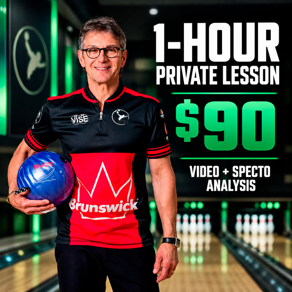 1-Hour Private Bowling Lesson