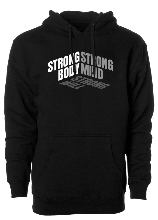 Strong Body, Mind & Will by Amleto Monacelli | Hoodie