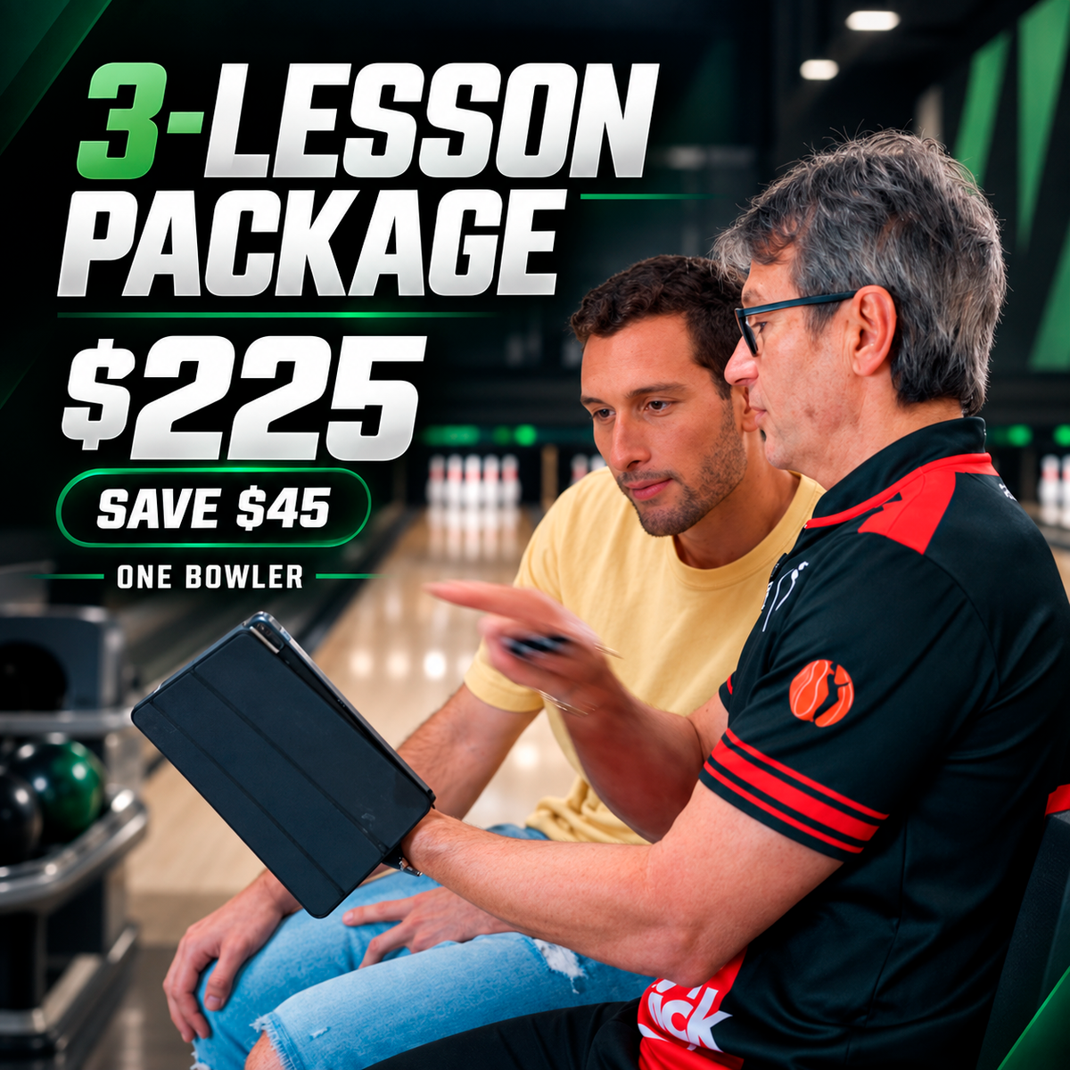3-Hour Private Bowling Lesson
